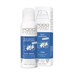 PodoExpert Foam (blue) Dry to cracked skin no urée 125ml